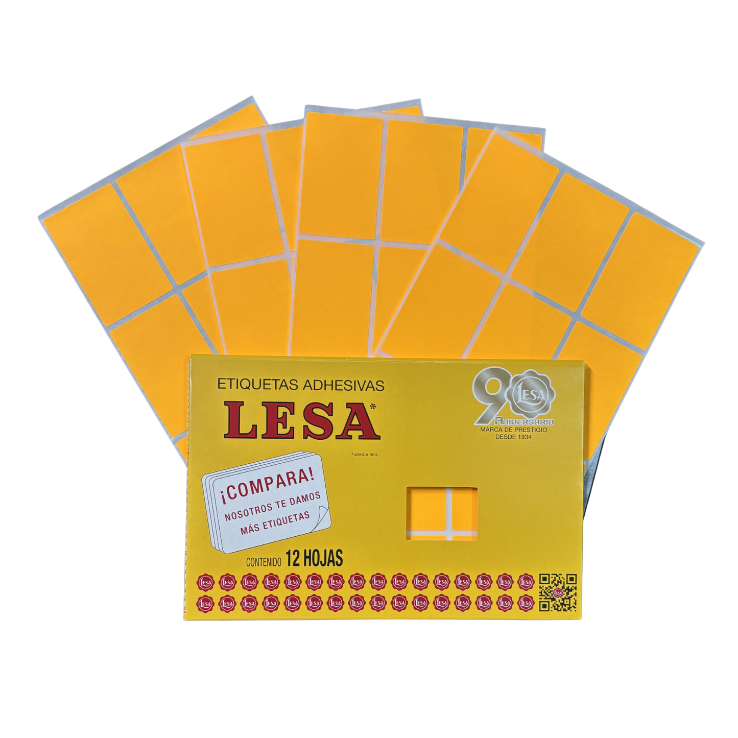 Etiqueta Adhesiva #13 (69 x 44 mm) 12 Hojas con 9 (108) | Lesa 2-513