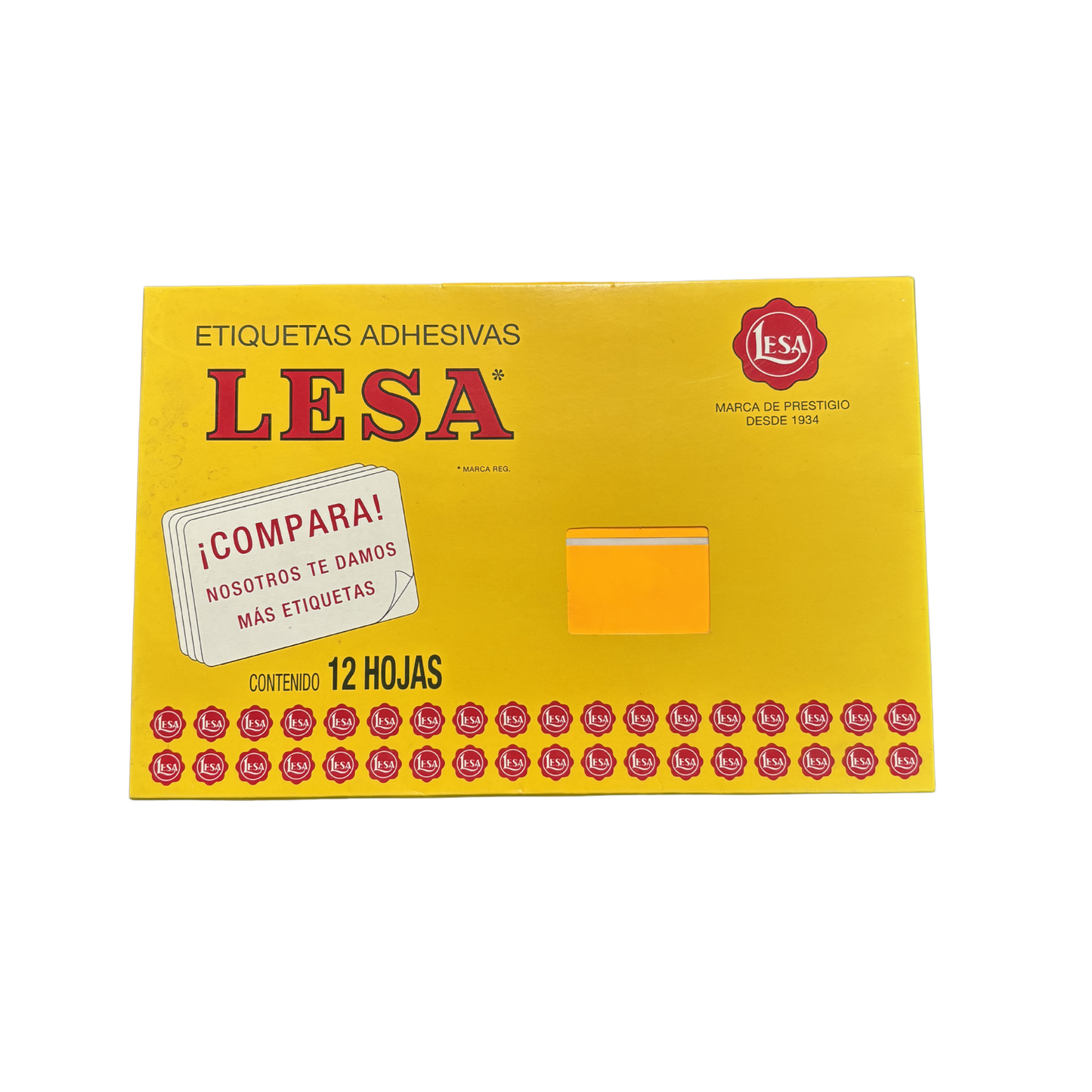 Etiqueta Adhesiva #16 (49 x 33 mm) 12 Hojas con 16 (192) | LESA 2-516
