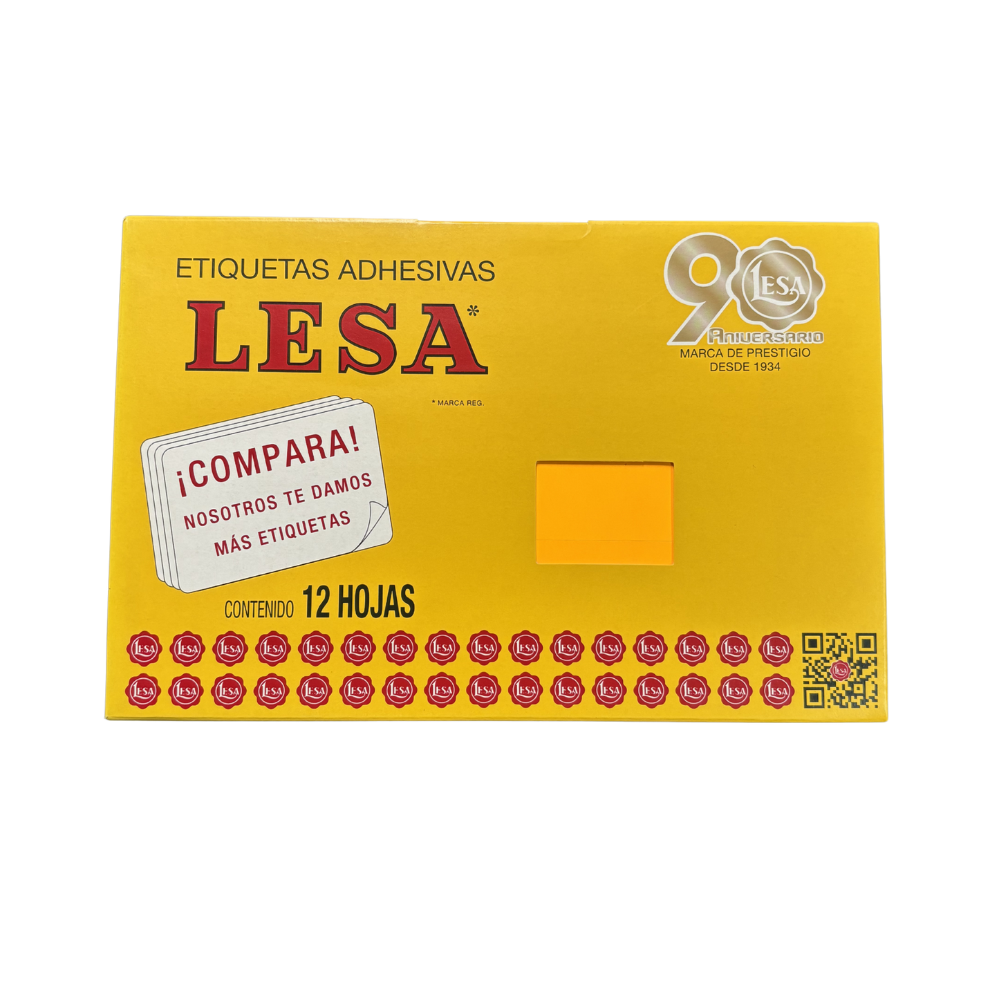 Etiqueta Adhesiva #19 (101 x 46 mm) 12 Hojas con 6 (72) | Lesa 2-519