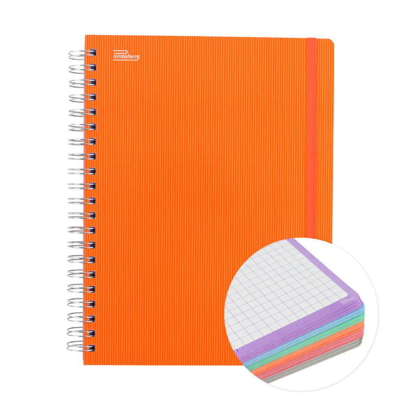 Libreta Profesional Arcoiris C.7 100 Hojas | Printaform
