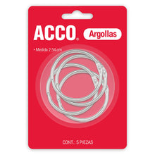 Argolla de 1" C/5 | ACCO P1109