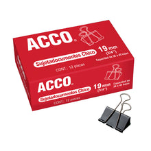 Sujetadocumentos Chico 19 mm C/12 | ACCO P2462