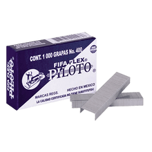 Grapa Estandar No. 400 Fifa Flex con 1000 | Piloto 0023