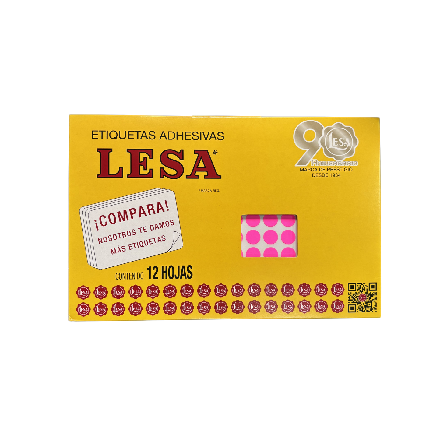 Etiqueta #10 de 10 mm 12 Hojas con 176 | LESA