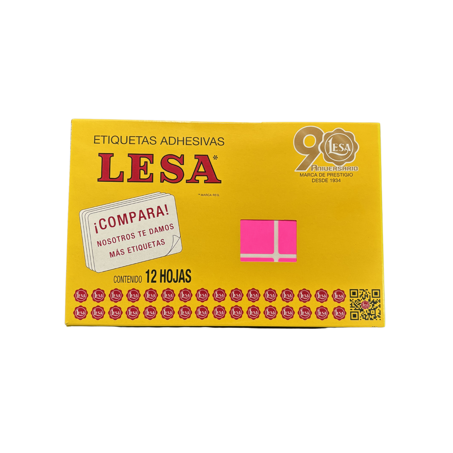 Etiqueta Adhesiva #13 (69 x 44 mm) 12 Hojas con 9 (108) | Lesa 2-513