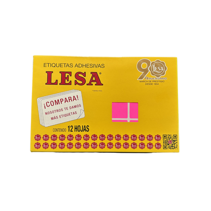 Etiqueta Adhesiva #13 (69 x 44 mm) 12 Hojas con 9 (108) | Lesa 2-513