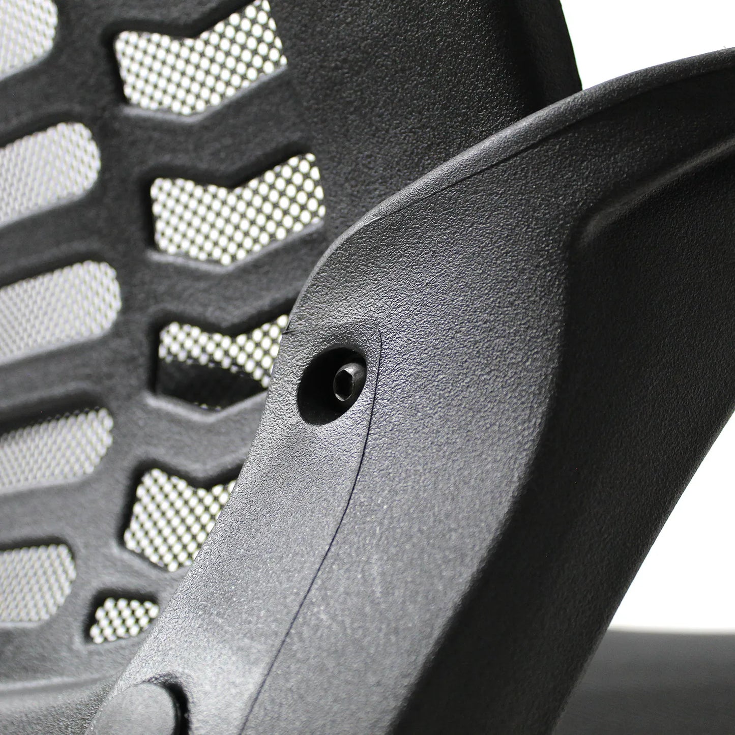 Silla Secretarial Mesh Negra | JM-108 Mobilek