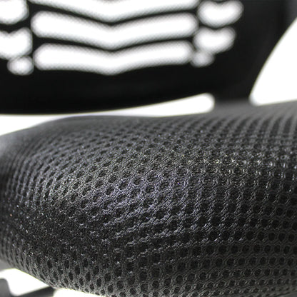 Silla Secretarial Mesh Negra | JM-108 Mobilek