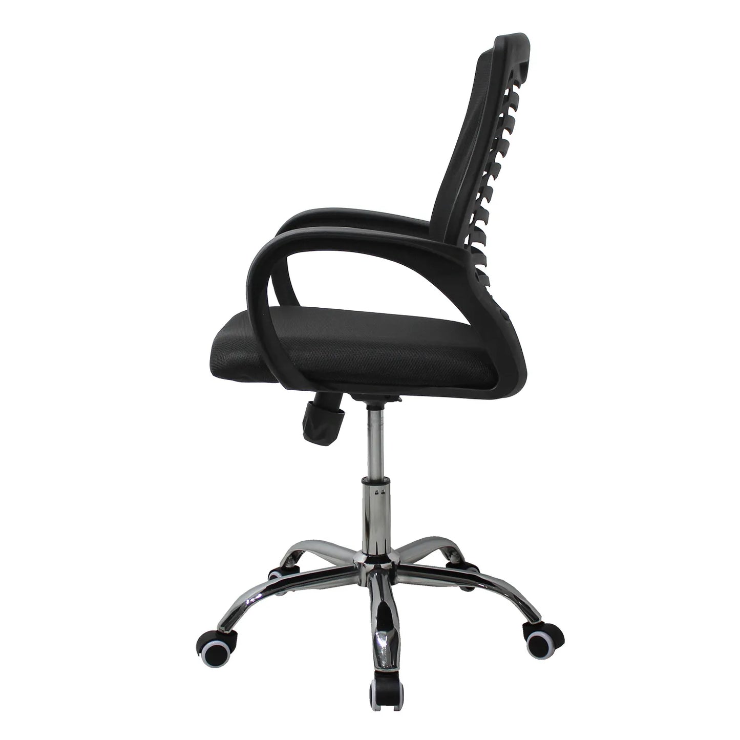 Silla Secretarial Mesh Negra | JM-108 Mobilek