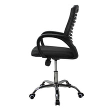 Silla Secretarial Mesh Negra | JM-108 Mobilek
