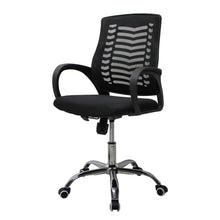 Silla Secretarial Mesh Negra | JM-108 Mobilek