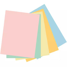 PAPEL WORX HOJA CARTA SURTIDO C/100 - SUPRA 10-0100