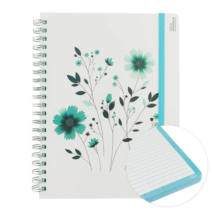 Libreta Profesional Floral 100 Hojas | Printaform