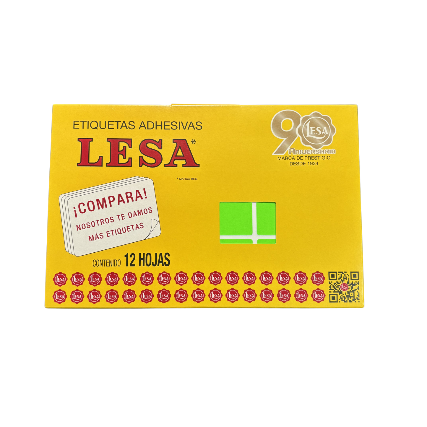 Etiqueta Adhesiva #13 (69 x 44 mm) 12 Hojas con 9 (108) | Lesa 2-513