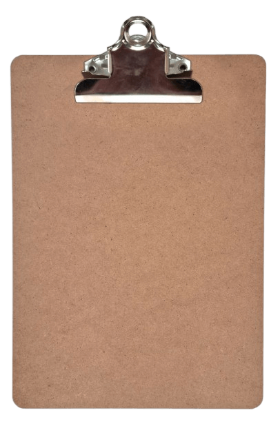 Tabla MDF C/ Clip Mariposa T. Carta | VIDI TC-C
