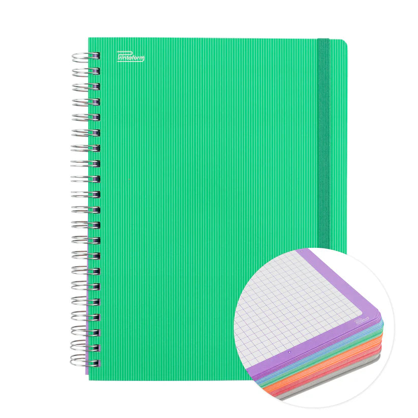 Libreta Universitaria Arcoiris 200 Hojas | Printaform PROUR200