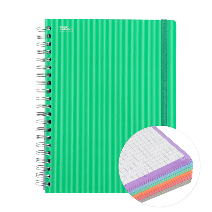 Libreta Profesional Arcoiris C.7 100 Hojas | Printaform