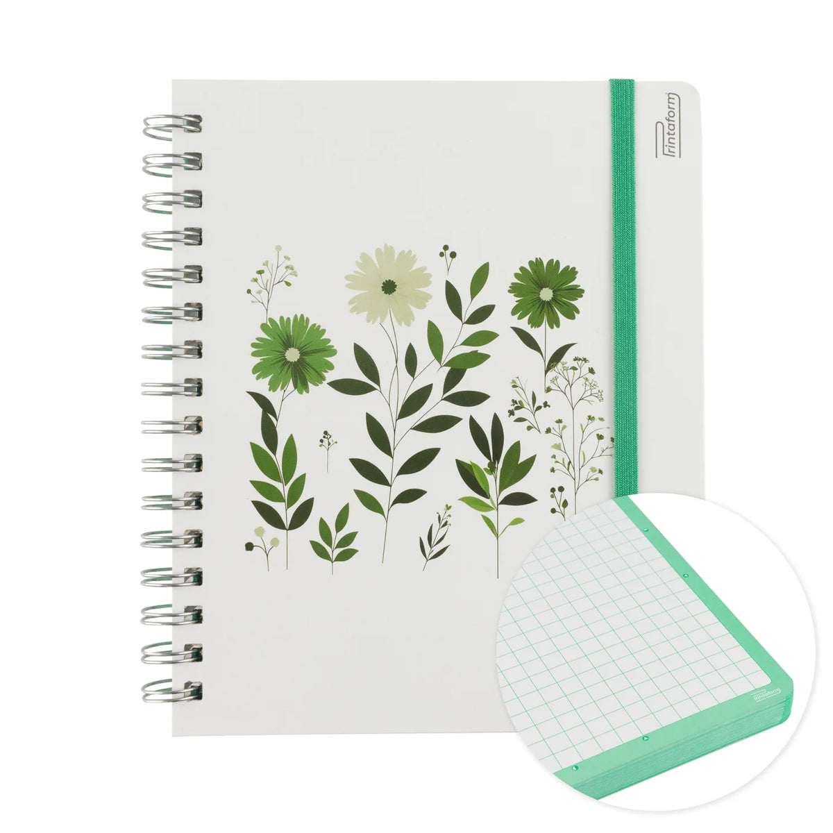 Libreta Profesional Floral 100 Hojas | Printaform