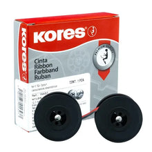 Cinta K241 Secretary Nylon Negro/Rojo | Kores 73205