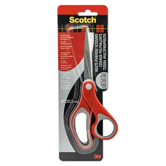Tijera de Acero Inoxidable Multiusos 8 Pulgadas 1428 |  Scotch 70007029328