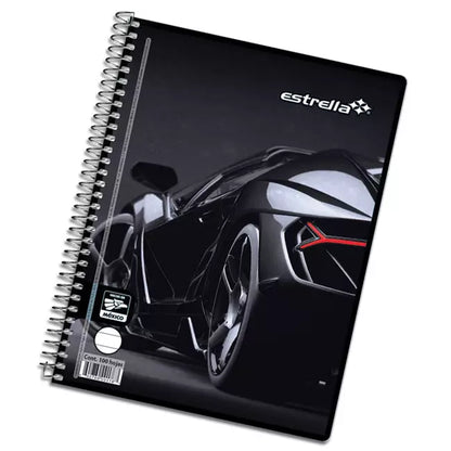 Cuaderno Forma Francesa 100 Hojas Cuadro Grande 7mm | Estrella 184