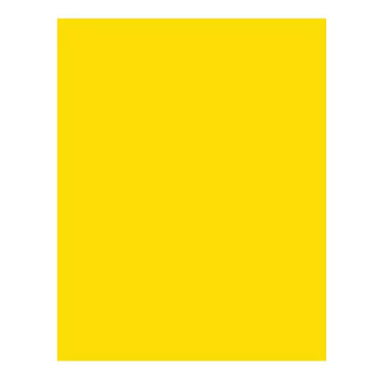 PAPEL BRIGHTS HOJA CARTA AMARILLO ORO - SUPRA 10-6508