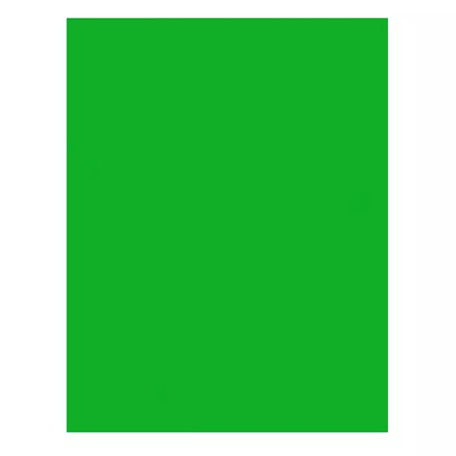 PAPEL BRIGHTS HOJA CARTA VERDE OBSCURO (KELLY GREEN) - SUPRA 47-1008