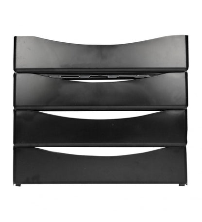 Charola Papelera Oficio 4 Niveles Plástico | Sablon 2840