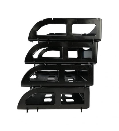 Charola Papelera Oficio 4 Niveles Plástico | Sablon 2840