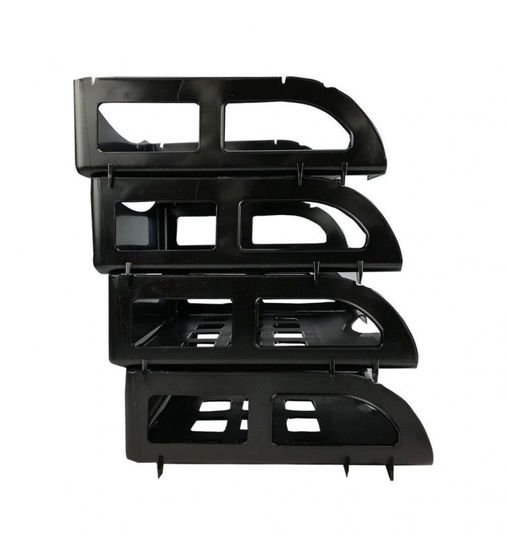 Charola Papelera Oficio 4 Niveles Plástico | Sablon 2840