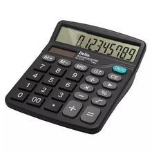 CALCULADORA DE ESCRITORIO 12 DIGITOS NEGRA MEDIANA - DELTA 7807CDE