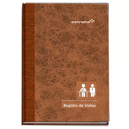 Libro Registro De Visitas 96 Hojas Estrella 121