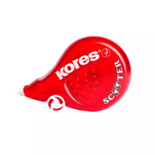 CORRECTOR SCOOTER ROJO 8m x 4.2 mm - KORES 84824