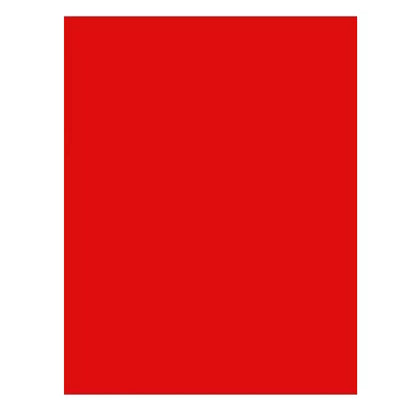 PAPEL BRIGHTS HOJA CARTA ROJO CER. (RED) - SUPRA 47-1608