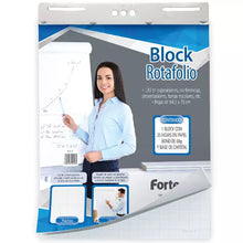 BLOCK ROTAFOLIO BLANCO C/25 H - FORTEC RT-BL-64