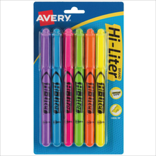 Marcatextos HI-LITER Tipo Pluma con 6 | Avery 23585