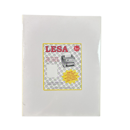 Etiqueta Adhesiva Laser Carta Colores Neón 60 H | Lesa LE100