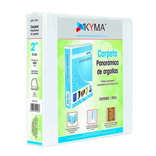 CARPETA PANORAMICA -D- 2 in CARTA BLANCA - CARPETAS CDB200