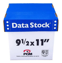 PAPEL CONTINUO 9-1/2 in x 11 in BLANCO 2 TANTOS CON 1500 JUEGOS - STOCK TB0007