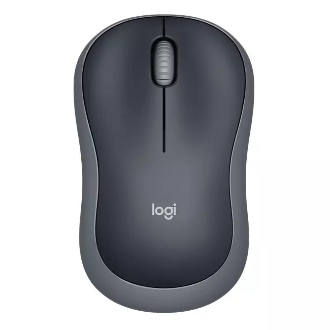 Mouse Usb Inalambrico M185 Negro Gris Logitech 910 002225