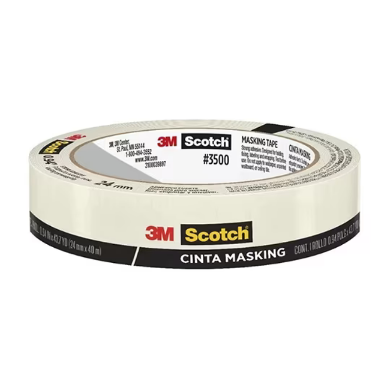 Cinta Adhesiva Masking Tape 24 mm x 40 m | Scotch 3500
