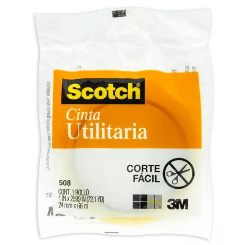Cinta Utilitaria Scotch 508 (24 mm x 66 m) |  Scotch MC500000831