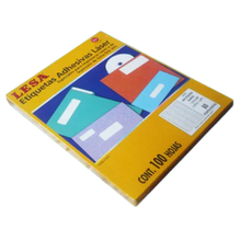 Etiqueta Adhesiva Laser/Inkjet 1/2 x 1-3/4 in Blanca 100 H. C/80 | Lesa LC8100