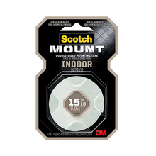 Cinta de Montaje Mount Indoor 15 lb/6.8 kg (2.54cm x 1.39m) | Scotch 70009113898