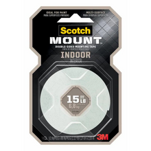 Cinta de Montaje Mount Indoor 110H 15 lb/6.8 kg (1.27cm x 2.03m) | Scotch 70009118079