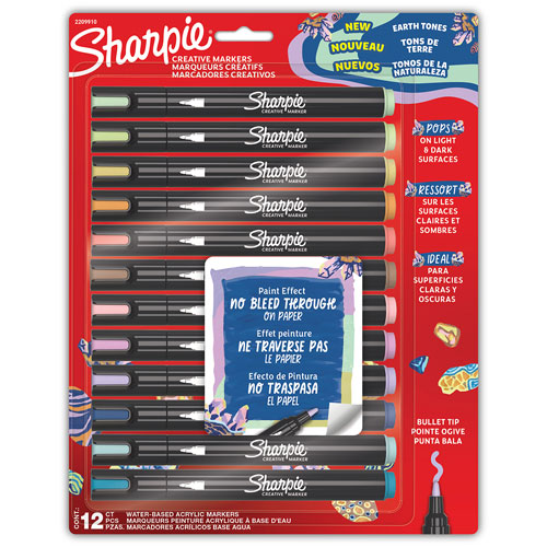 Marcador Creative Markers Tonos De La Naturaleza Con 12 - Sharpie 2209910
