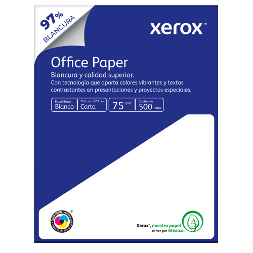 Papel Bond Office Oficio Con 500 Hojas 97% Blanco