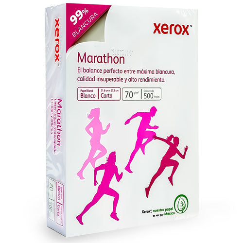 Papel Bond Marathon Carta 99 Blanco C/500 Hojas | Xerox 003RM02051