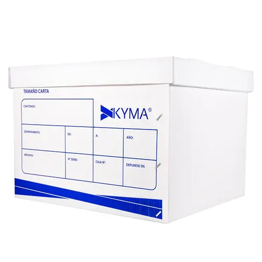 Caja de Plástico para Archivo T. Carta |KYMA CJKY-PL-CT