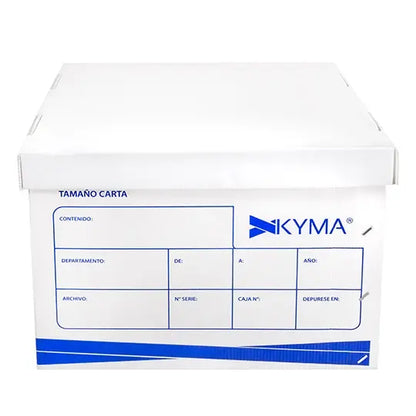 Caja de Plástico para Archivo T. Carta |KYMA CJKY-PL-CT